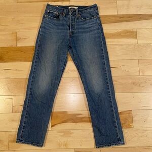 💙 LEVI’S Blue Denim Jeans Classic Wedgie Straight Streetwear